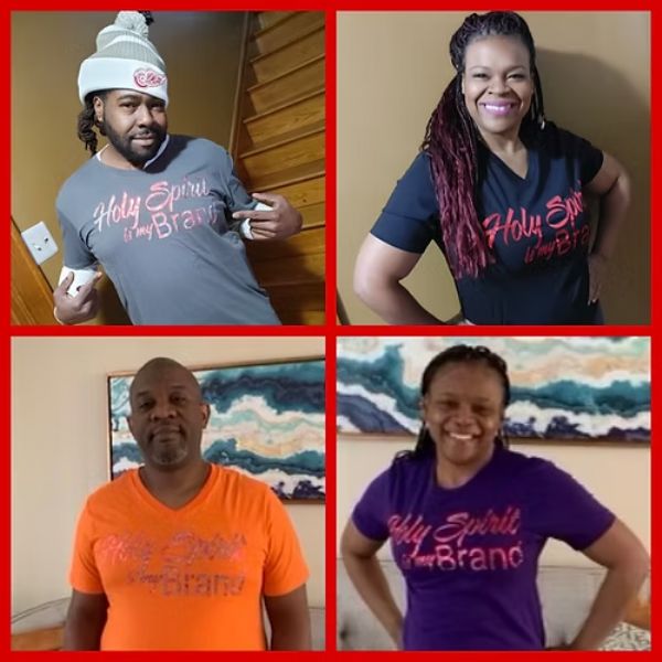 HOLY SPRIT IS MY BRAND - RED LETTERING