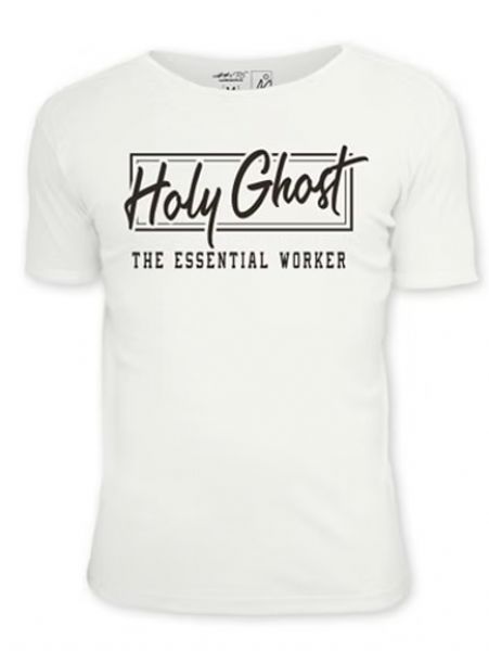 Holy Ghost The Essential Worker White T-shirt